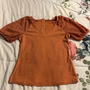 Coral Blouse, never used